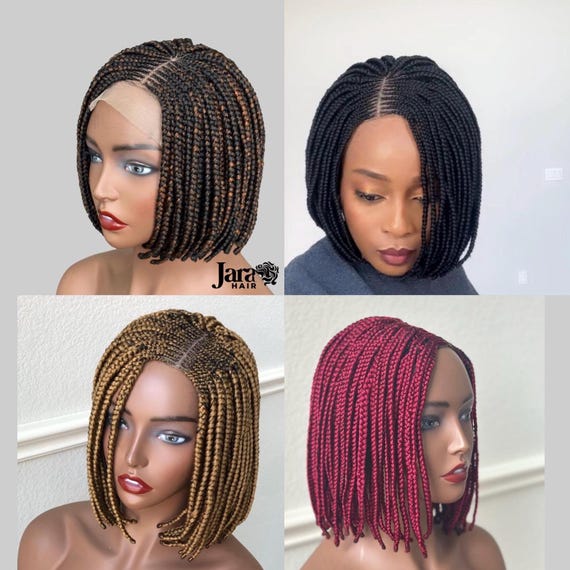 BOB Braided Wig | Bob Braid Wig | Lace Closure Bob Braided  display picture 1