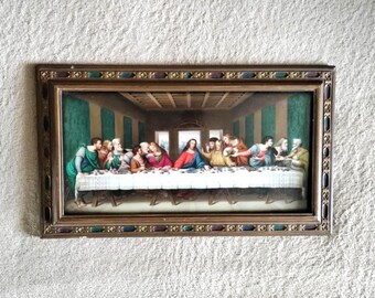 Art, the Last Supper, Leonardo Davinci, Bruno Zetti, Lithograph