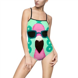 Coolest Flamingo Women&#39;s One-piece Swimsuit