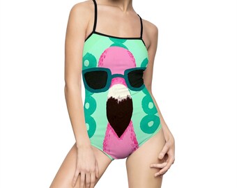 Coolest Flamingo Women's One-piece Swimsuit