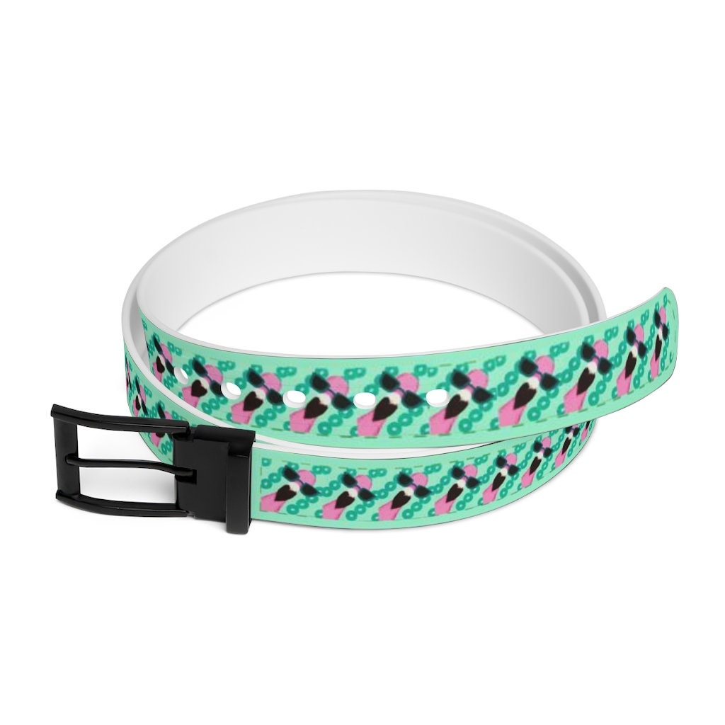 The Coolest Flamingo to Ever Wear Shades Belt - Etsy display picture 2