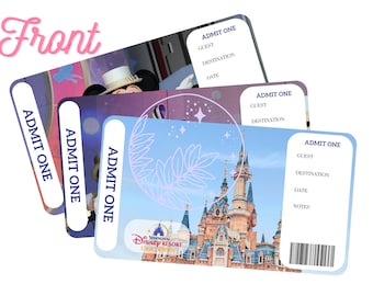 Shanghai Disneyland Admit Ticket for Commemoration or Surprises