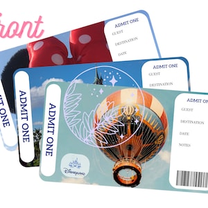 Disneyland Paris Admit Ticket for Commemoration or Surprises