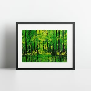Four Seasons Art, Spring, Summer, Autumn, Winter, Acrylic Painting ...