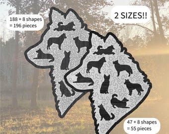 Mudi Puzzle Laser Cut File DIGITAL FILE ONLY