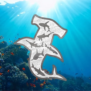 Shark puzzle DIGITAL FILE ONLY