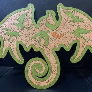 Dragon Puzzle DIGITAL FILE ONLY