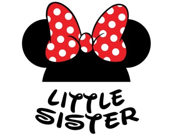 Minnie Mouse Head SVG, Minnie Mouse SVG, Mouse Cut File - Digital Download svg png Design For Cricut or Silhouette Cut File Instant Vector
