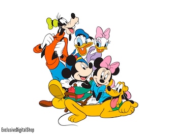 ディズニー　ミッキー とプルートのアニメの絵 ディズニー セル画「ミッキー&プルート」額縁2種選択可 展示用フック付 絵画