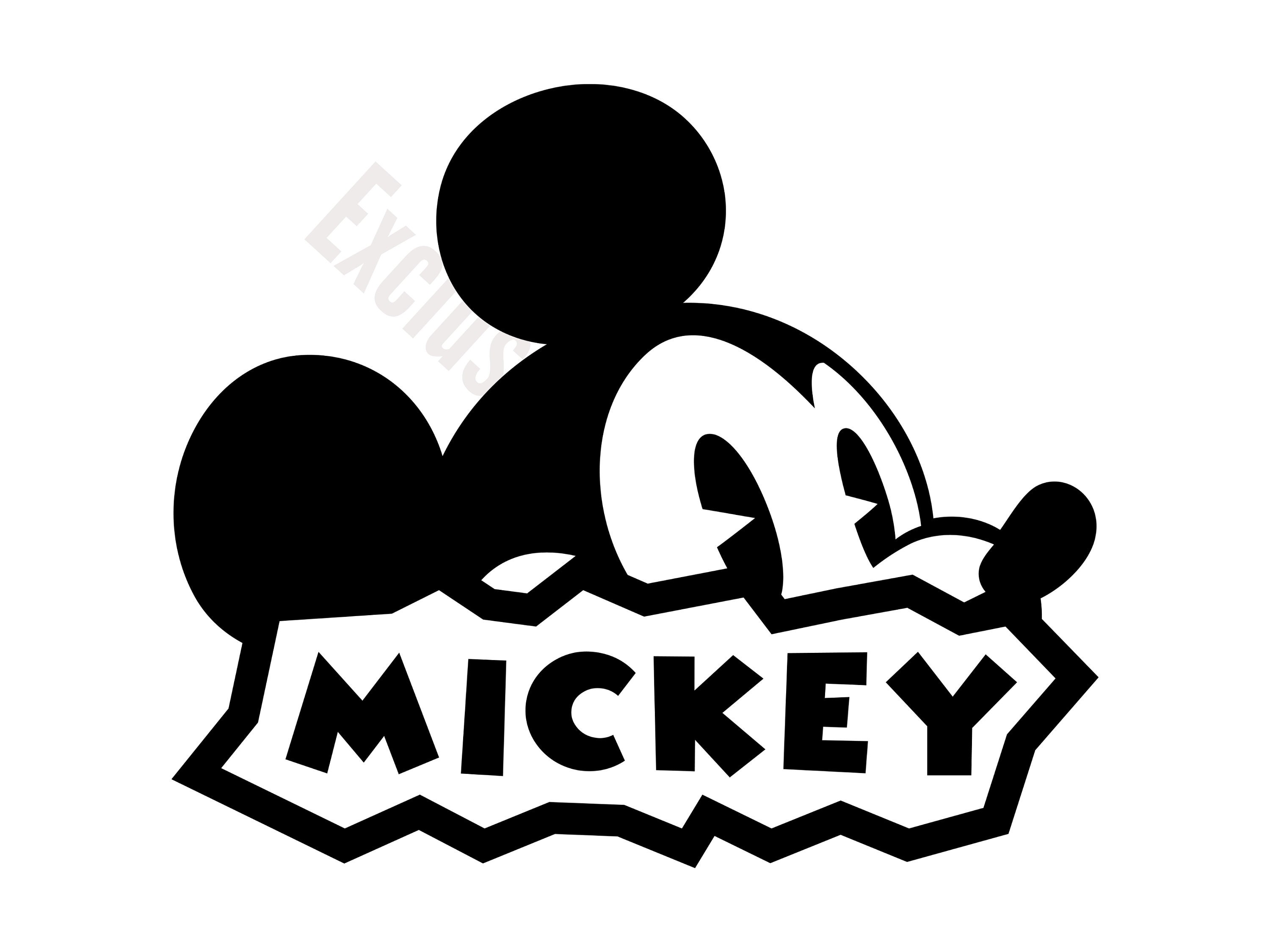 Mickey Mouse Head Svg Dxf Eps Ai Cdr Vector Files For vrogue.co