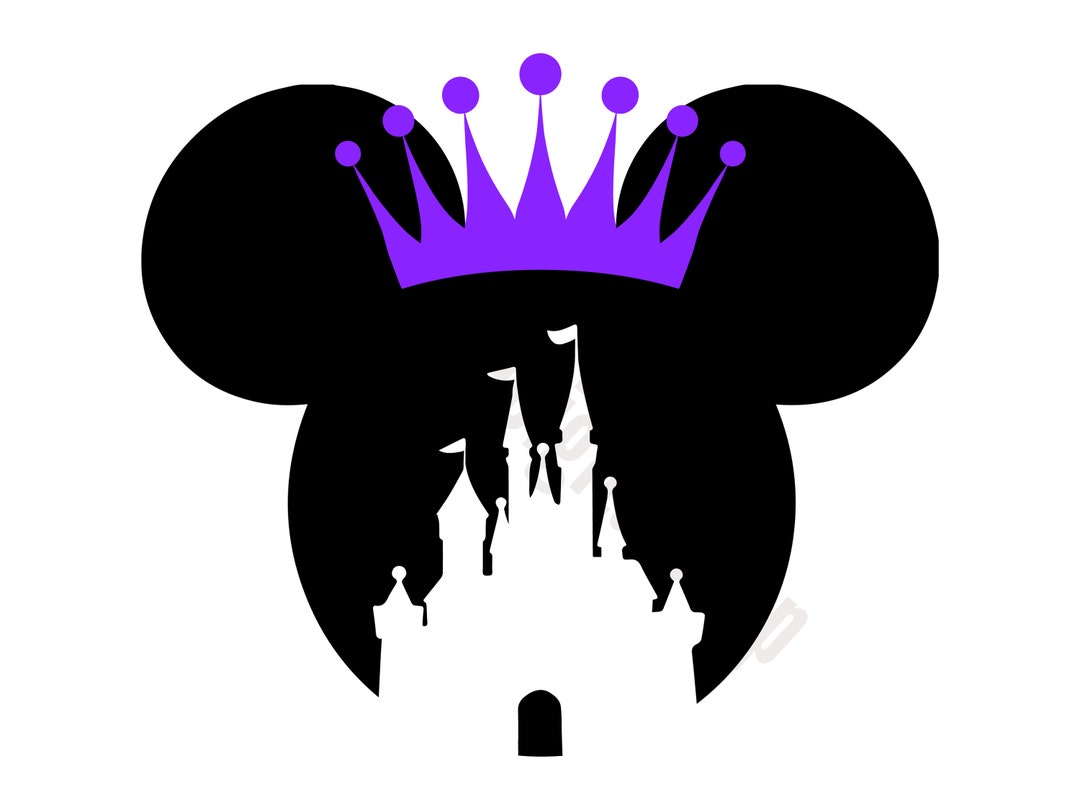 Minnie Mouse Head SVG, Mouse SVG, Mouse Cut File Digital Download Svg