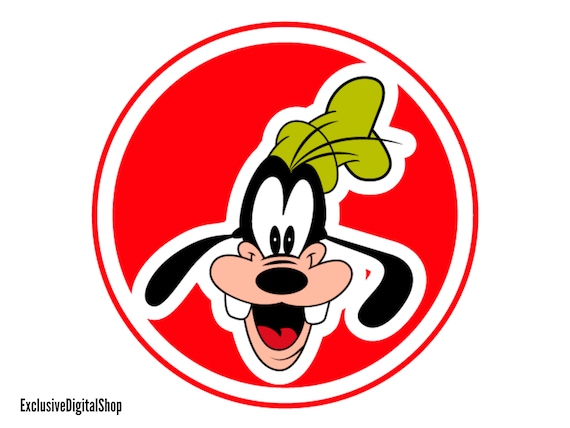Goofy Dog Head SVG Mouse SVG Cut File Digital Download Svg - Etsy Canada