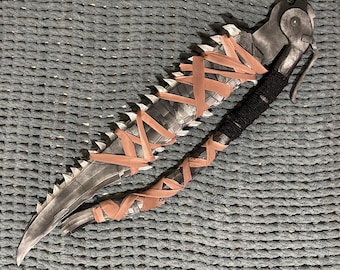 Saw Spear Functional from Bloodborne, Replica, Bloodborne Cosplay / 3D Printed Prop