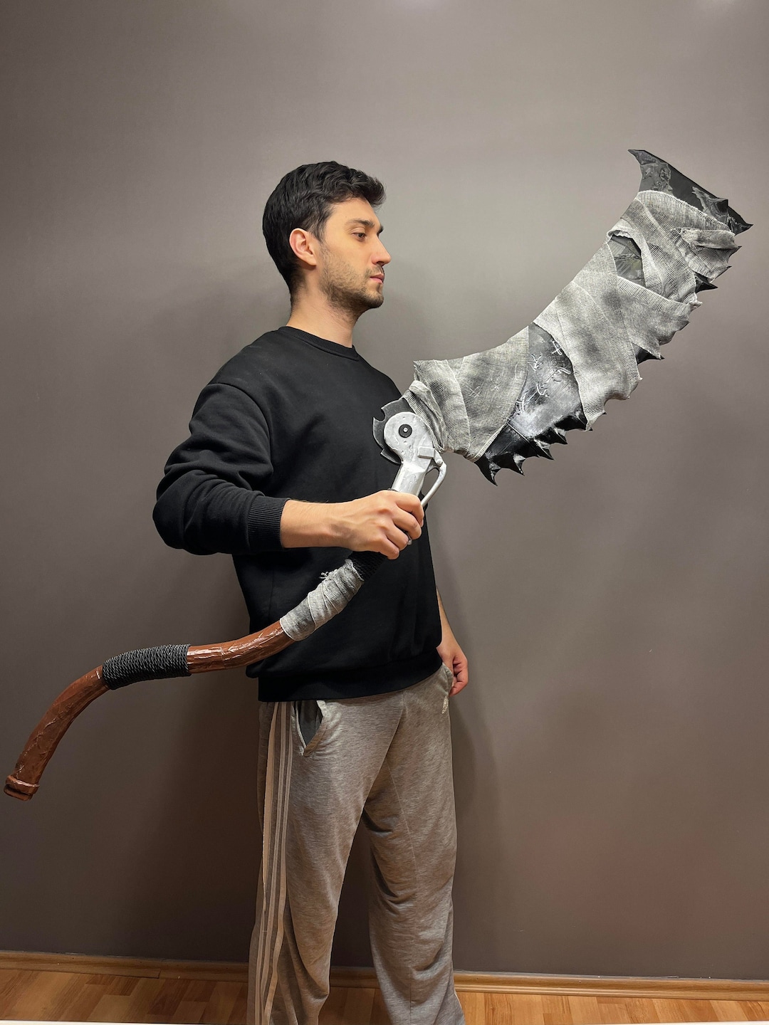 Saw Cleaver Openable Functional From Bloodborne 3D Printed Replica, Toy