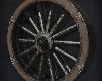 Logarius Wheel from Bloodborne, Openable Replica , 3D Printed Real Size Prop , for Cosplay , Comic Con , Convention