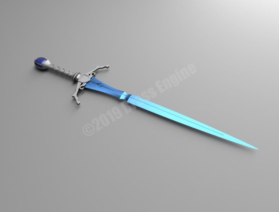 Brisingr Sword 3D Printed Replica Eragon Sword From Christopher Paolini