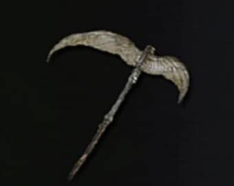 Elden Ring Winged Sycthe Cosplay Prop from Elden Ring / Darksouls / Life Size 3D Printed Replica
