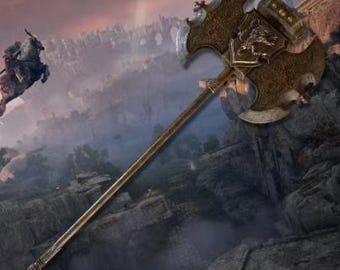 Elden Ring Axe Of Godrick Cosplay Prop from Elden Ring / Darksouls / Life Size 3D Printed Replica