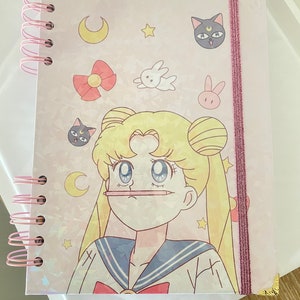 Notatnik SailorMoon - w paski