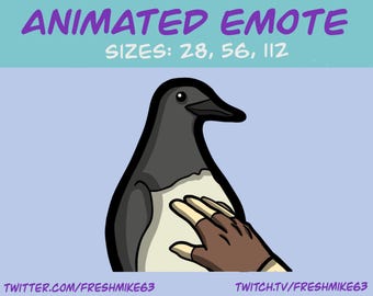 Animated emotes | Penguin emote | Funny emotes | Emotes | Twitch Emote | Youtube Emote | Discord Emote | Community Emote