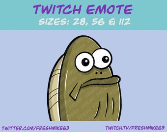 Funny Fish emote| Twitch Emote | Youtube Emote | Discord Emote | Community Emote | Streamer Emote