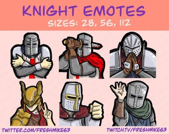 Soulsborn emotes | Knight emotes | Emotes | Twitch Emote | Youtube Emote | Discord Emote | Community Emote | Streamer Emote