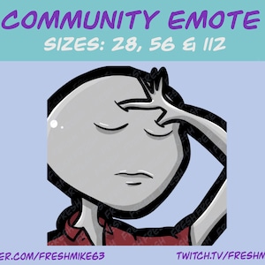 Streamer emote | Twitch Emote | Youtube Emote | Discord Emote | Community Emote | Streamer Emote