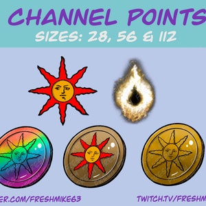 Souls born channel point badges | Sun light medal Icon | channel point icons for Twitch | Twitch Sub Badges | Stream | Discord Roles