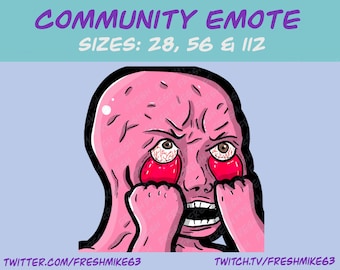 Streamer emote | Twitch Emote | Youtube Emote | Discord Emote | Community Emote | Streamer Emote