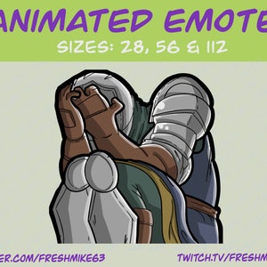 Animated Soulsborn emotes | crying knight emote | Knight emotes | Emotes | Twitch Emote | Youtube Emote | Discord Emote | Community Emote