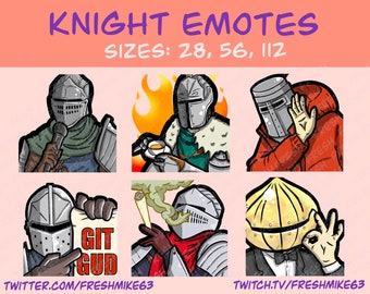 Gestos de Soulsborn / Gestos de Caballero / Gestos / Gestos de Twitch / Gestos de Youtube / Gestos de Discord / Gestos de la comunidad / Gestos de Streamer