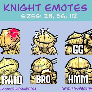 Onion knight | Soulsborn emotes | Knight emotes | Emotes | Twitch Emote | Youtube Emote | Discord Emote | Community Emote | Streamer Emote