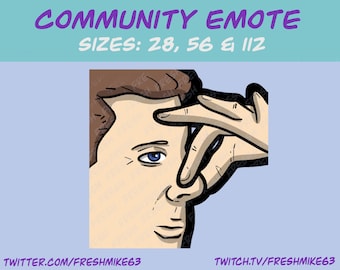 Streamer emote | Twitch Emote | Youtube Emote | Discord Emote | Community Emote | Streamer Emote