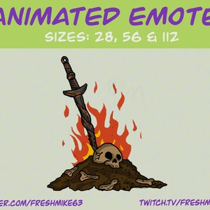 Animated Soulsborn emotes | Fire link emote | Knight emotes | Emotes | Twitch Emote | Youtube Emote | Discord Emote | Community Emote