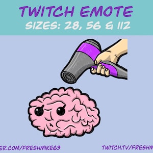 Mind blown emote | mind emote | Twitch Emote | Youtube Emote | Discord Emote | Community Emote | Streamer Emote