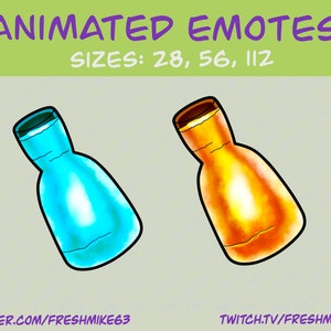 Animated potion flask emote | Souls born emotes | Emotes | Twitch Emote | Youtube Emote | Discord Emote | Community Emote | Streamer Emote