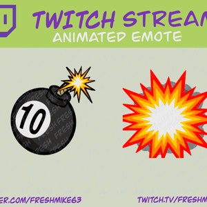 Animowane emotikony / zabawne emotikony Twitch / emotikony memów / odznaki subskrybentów / niestandardowe emotikony Discord YouTube / emotikony Warzone / subskrybent / WTF / emotikony