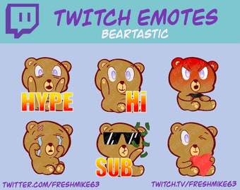 Twitch bear emotes
