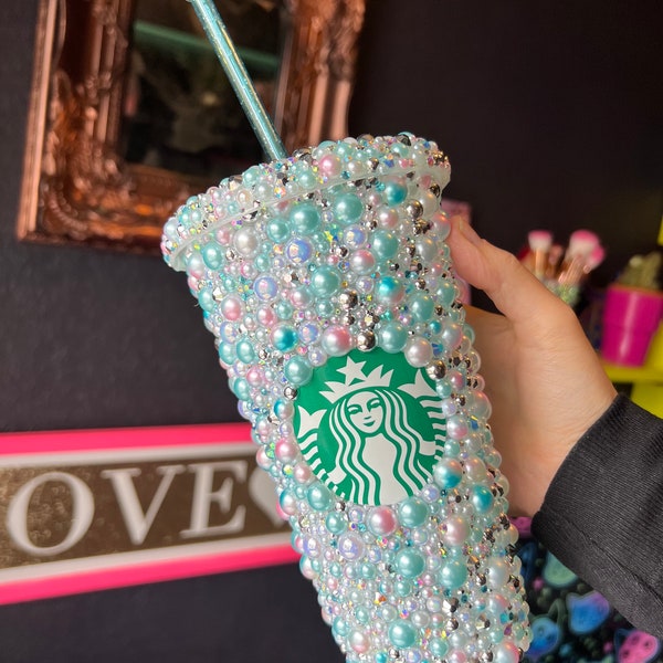 Starbucks Mint Green Tumbler Etsy