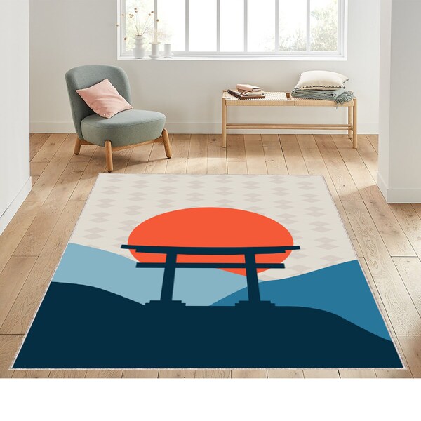 Japanese Rug Etsy