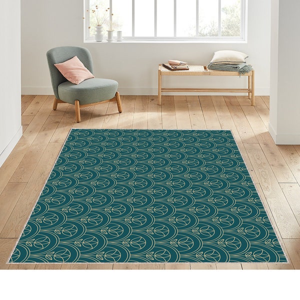 Art Deco Rug - Etsy
