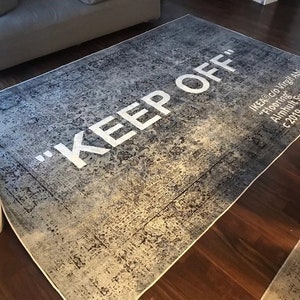 Keep off Carpet Cool Rug Carpet Keep Off Keep off Rug Keep - Etsy