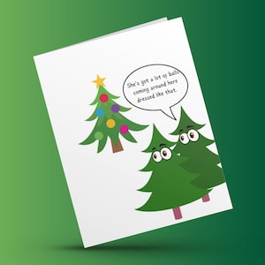 Cartão de Natal engraçado, download digital, impressão instantânea, 4x6
