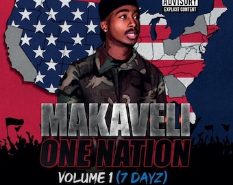 CD 2Pac / Makaveli - One Nation [Volume 1 - 7 Dayz] [Unreleased Album] Brand New and Sealed