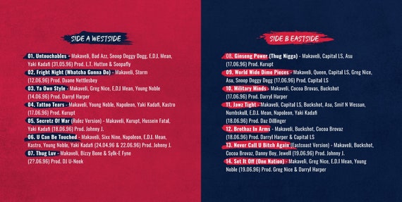 CD 2pac / Makaveli - One Nation [volume 1 - 7 Dayz