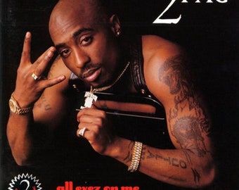 2Pac - All Eyez On Me (Death Row Records Official Release 2021) Tupac Makaveli Thug Life Album 1996 Rare Dre Snoop DPG E40 C-Bo Album