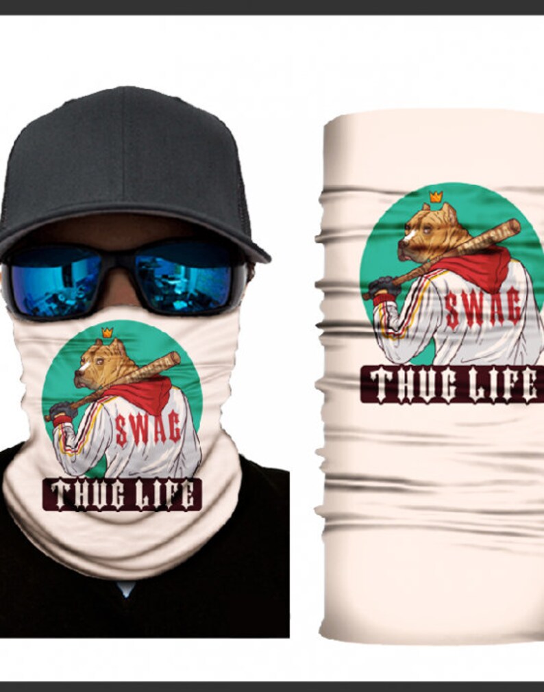 Bandanas Scarf Buff Hip Hop, 2pac, Thug Life, Eminem, Wutang Etsy