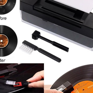 Rengöringsborste för vinylskivor Dammborttagare