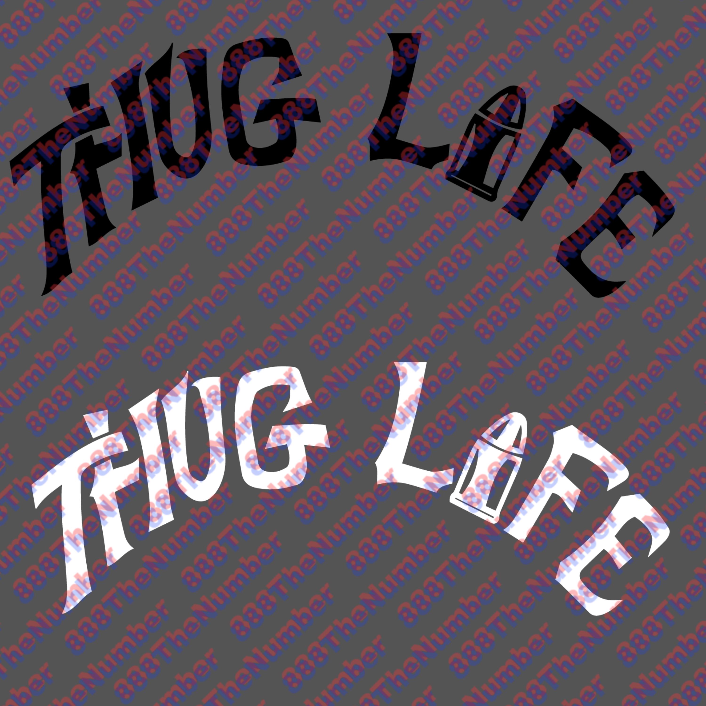Tupac Thug Life Tattoo Png - Etsy