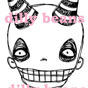 Cyfrowy znaczek Little Devil #272 DO NATYCHMIASTOWEGO POBRANIA